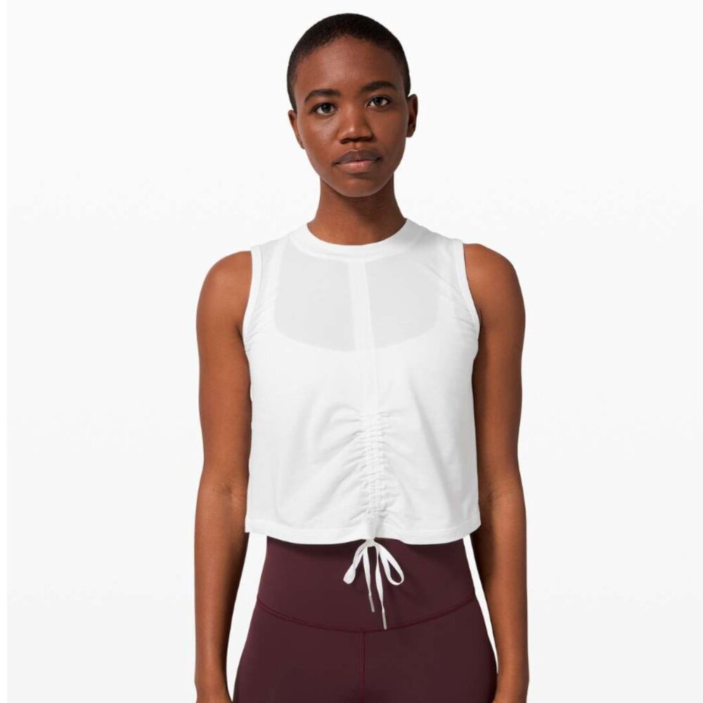 Lululemon cinch me up front tank